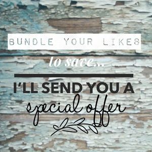 Bundle your Likes...Save some money!